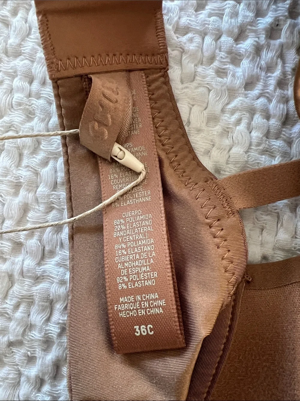 NWT Skims Wireless Form T-Shirt Bra In Sienna Size 36C - Picture 7 of 8